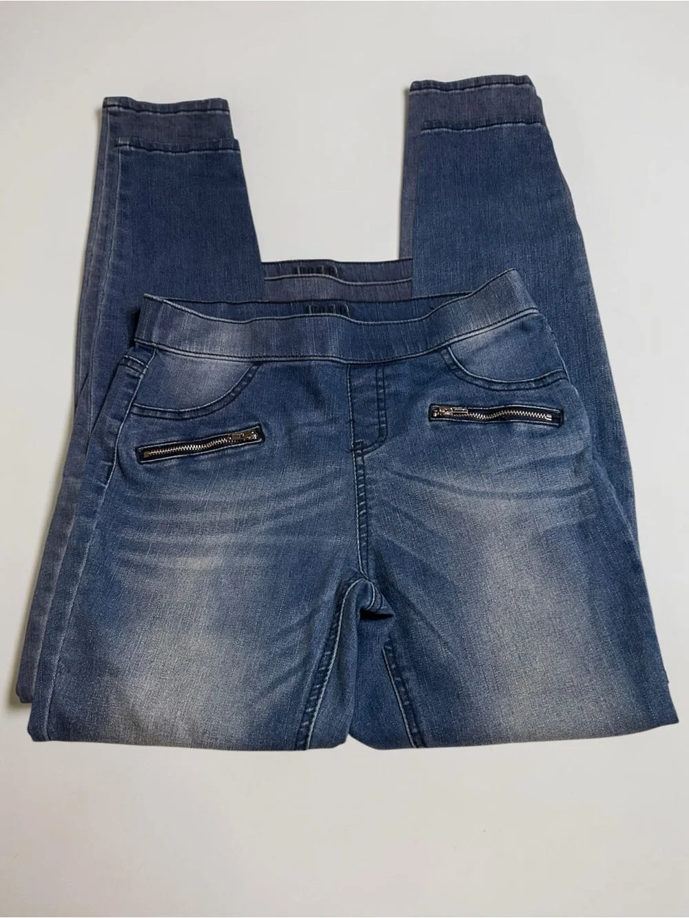 💟Justice Girls Size 16 Denim Jeggings Jeans